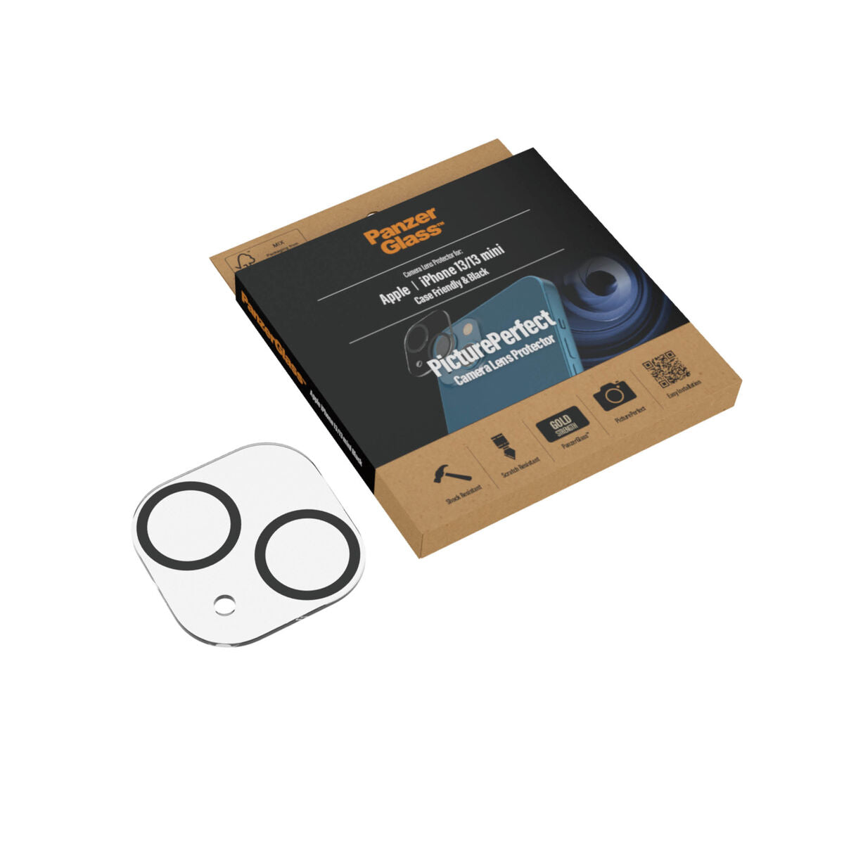 Lens Protector Panzer Glass 0383 Apple-2