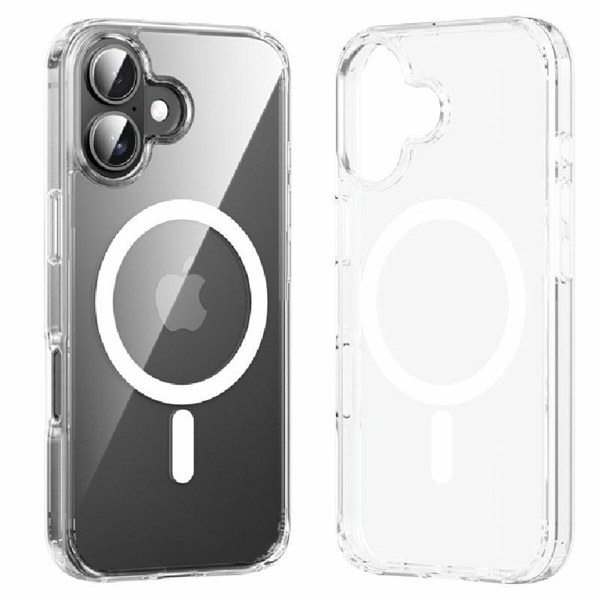 Mobile cover Vention KUGT0-20 Transparent iPhone 16-0